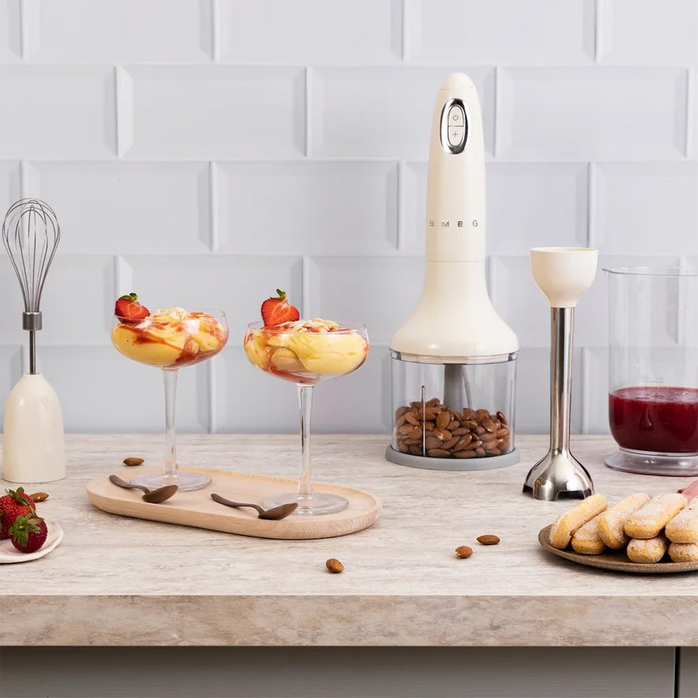 Smeg Retro Hand Blender, 4pc