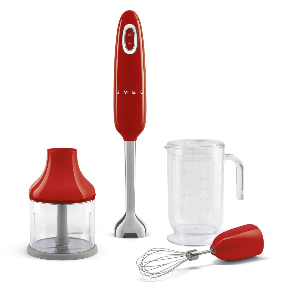 Smeg Retro Hand Blender, 4pc