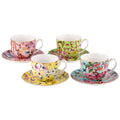 Maxwell & Williams Enchantment Cup & Saucers, Set Of 4