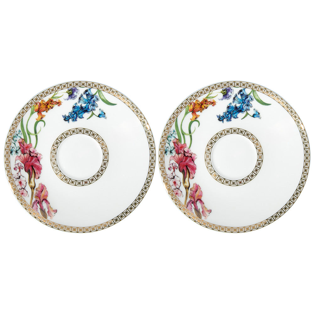 Maxwell & Williams Mystique Demi Cup & Saucer, Set Of 2