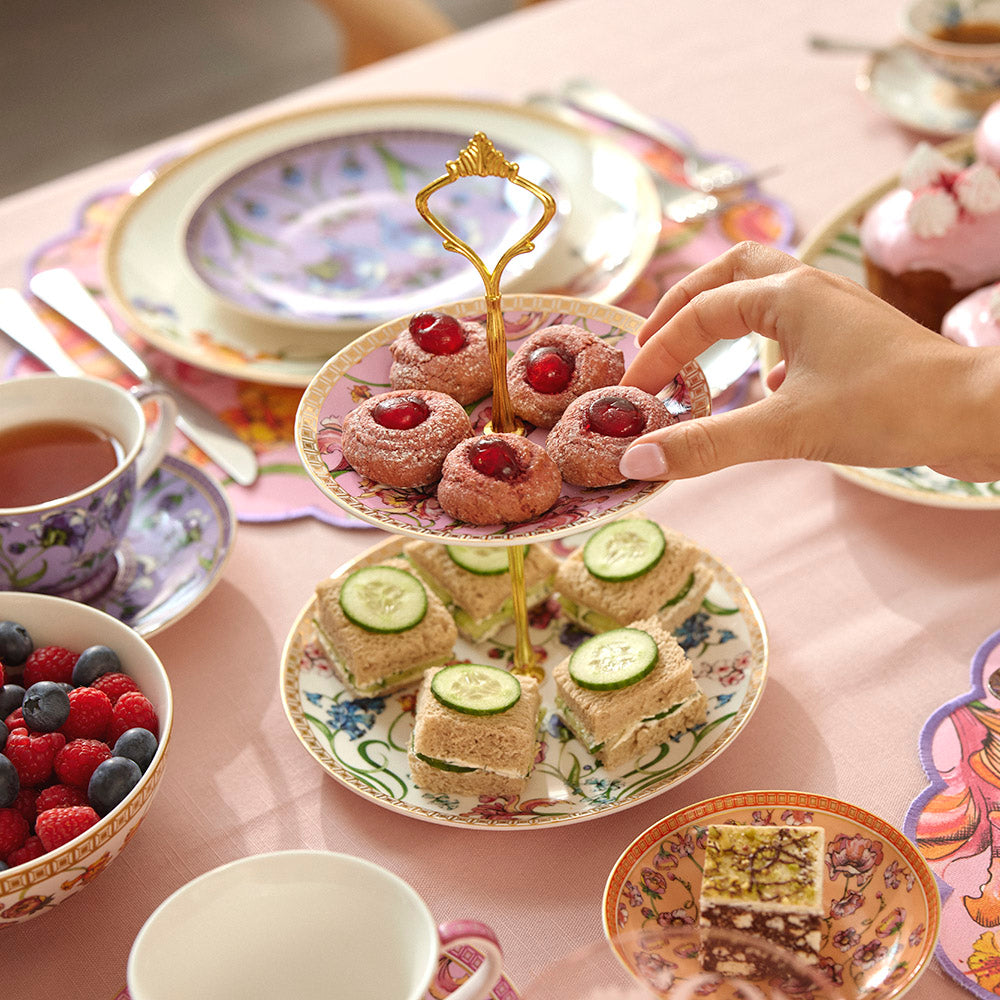 Maxwell & Williams Mystique 2 Tier Cake Stand