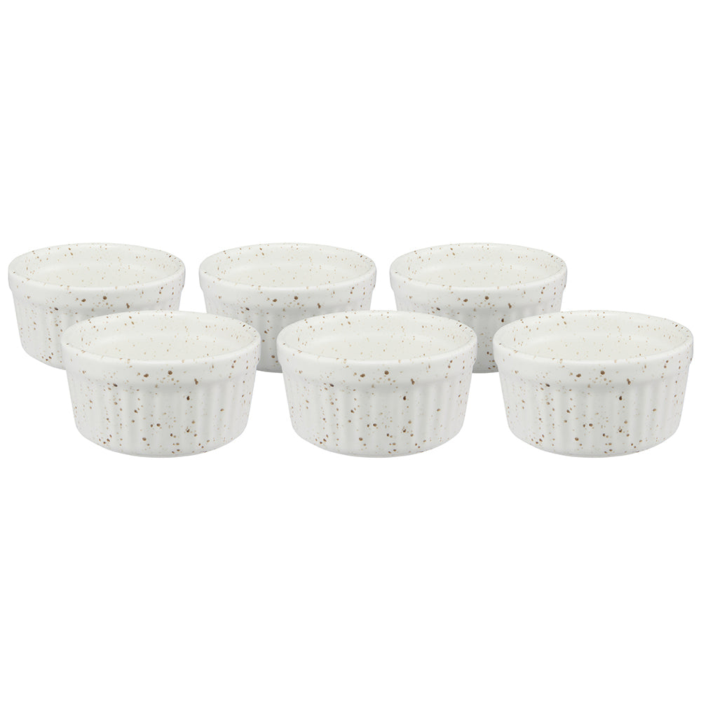 Maxwell & Williams Speckle Ramekins, Set Of 6