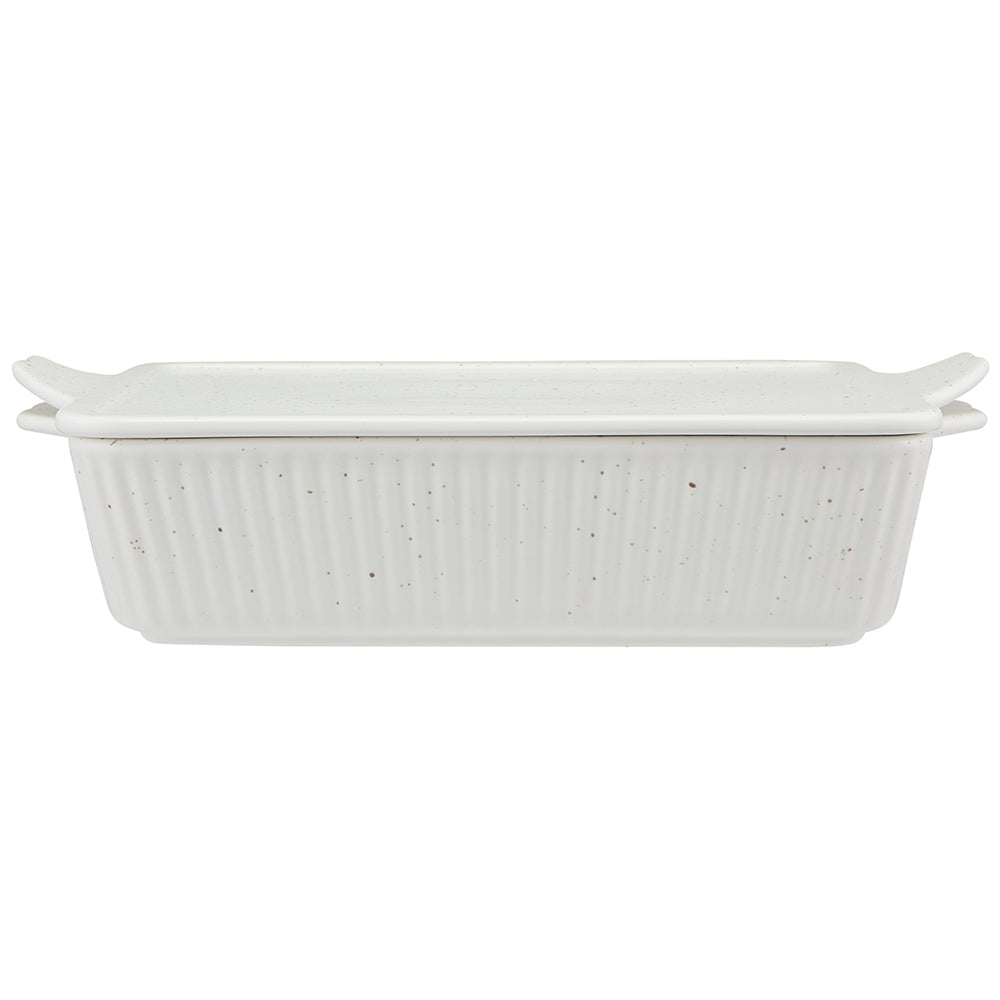 Maxwell & Williams Speckle Rectangular Baker With Tray Lid, 35cm
