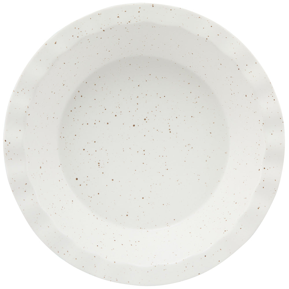 Maxwell & Williams Speckle Fluted Pie Dish, 25cm