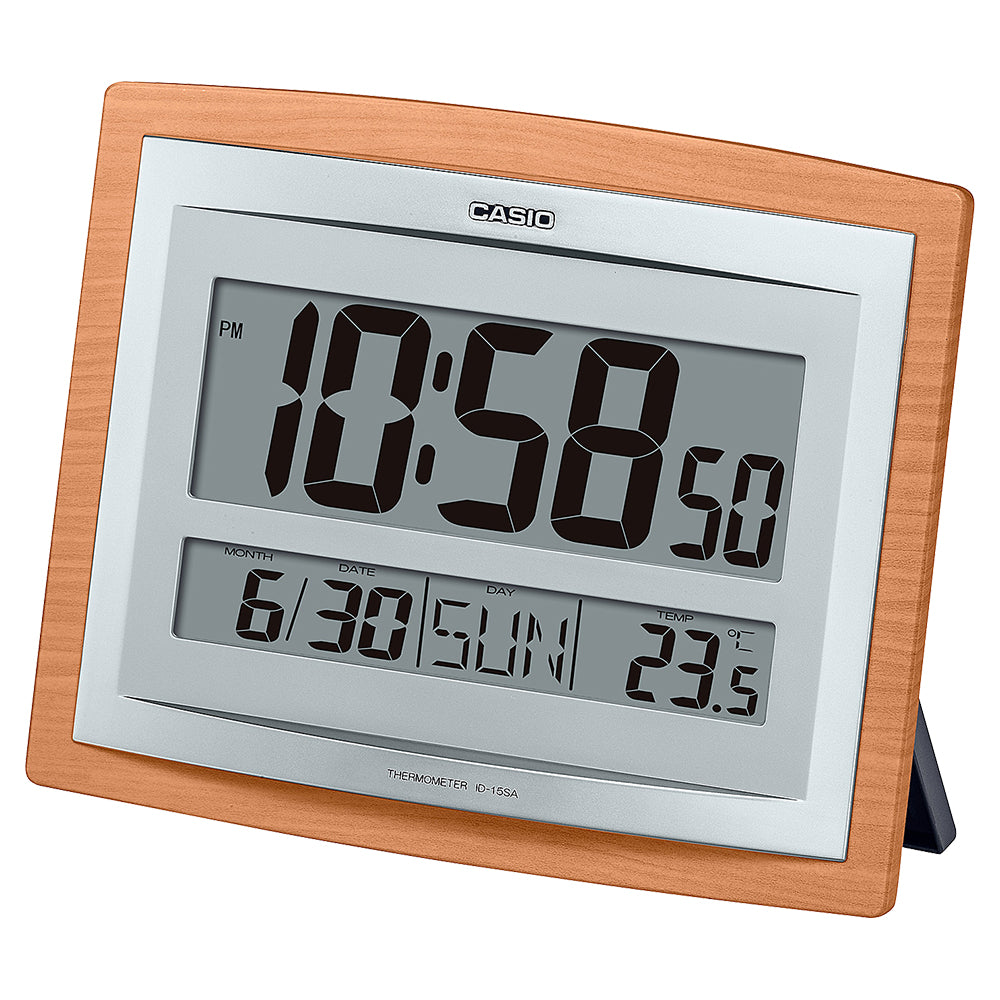 Casio Thermo Sensor Wall Or Desk Digital Alarm Clock
