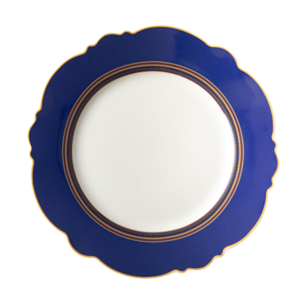 Jenna Clifford Blue Fern Charger Plate, 30cm