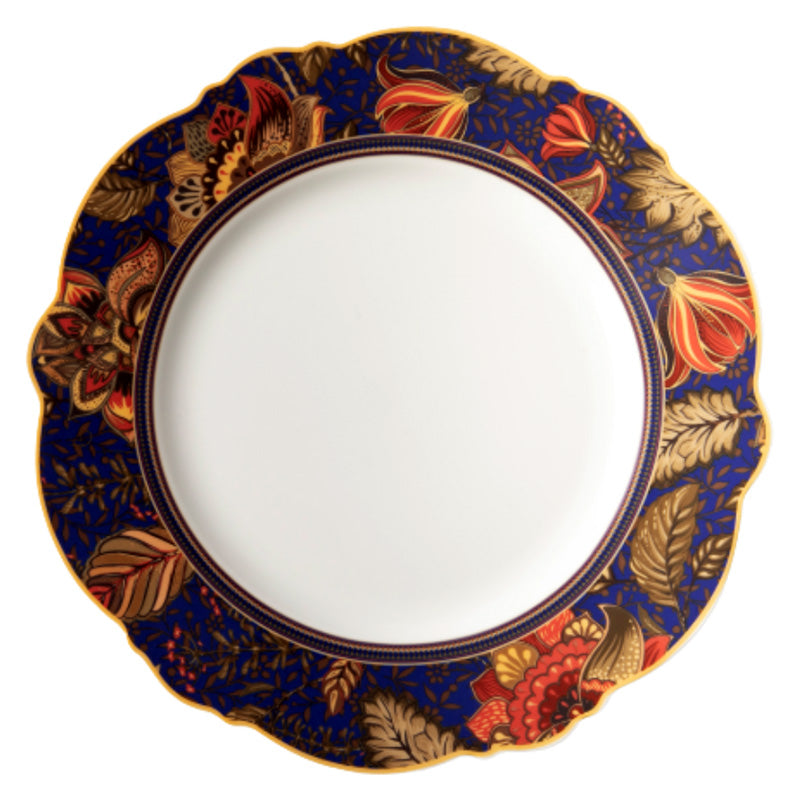 Jenna Clifford Blue Fern Dinner Plate, 28cm