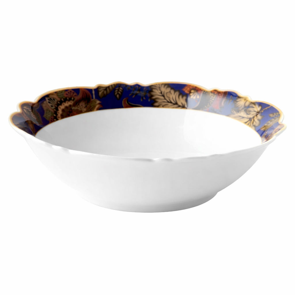 Jenna Clifford Blue Fern Salad Bowl, 23cm