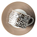 Jenna Clifford Leopard Cup & Saucer, 200ml