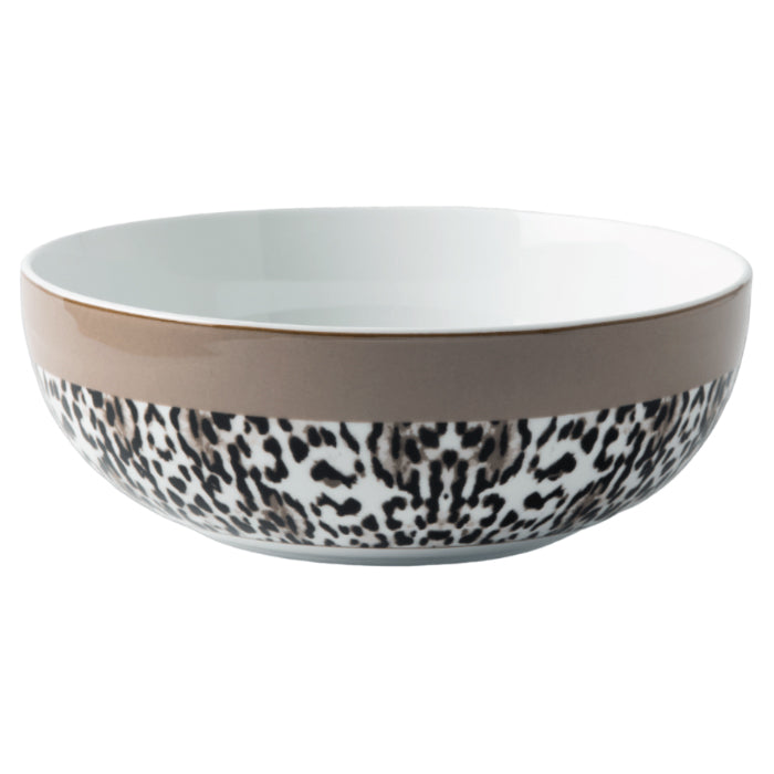 Jenna Clifford Leopard Salad Bowl, 23cm