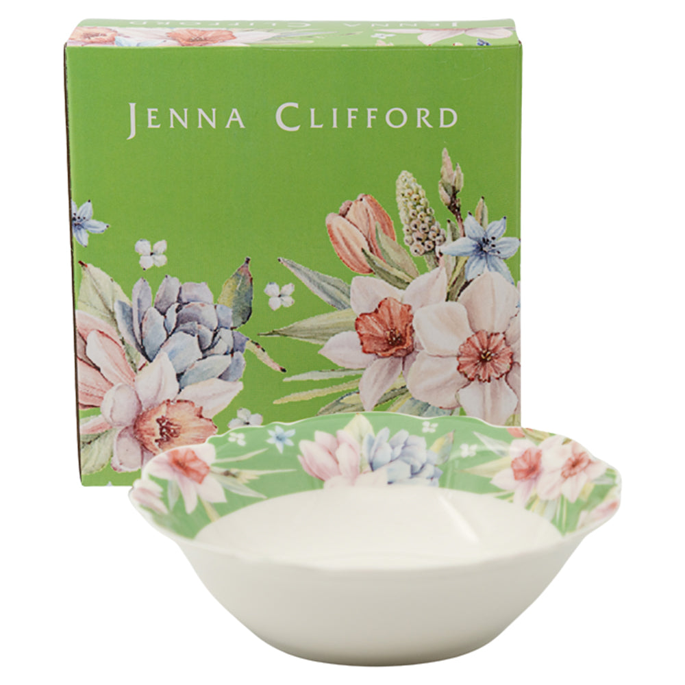 Jenna Clifford Jenna's Garden Cereal Bowls, Set Of 4