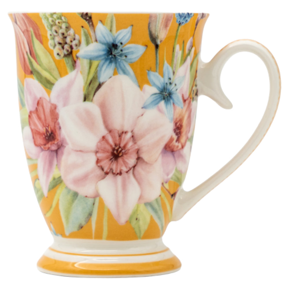 Jenna Clifford Jenna's Garden Footed Mug