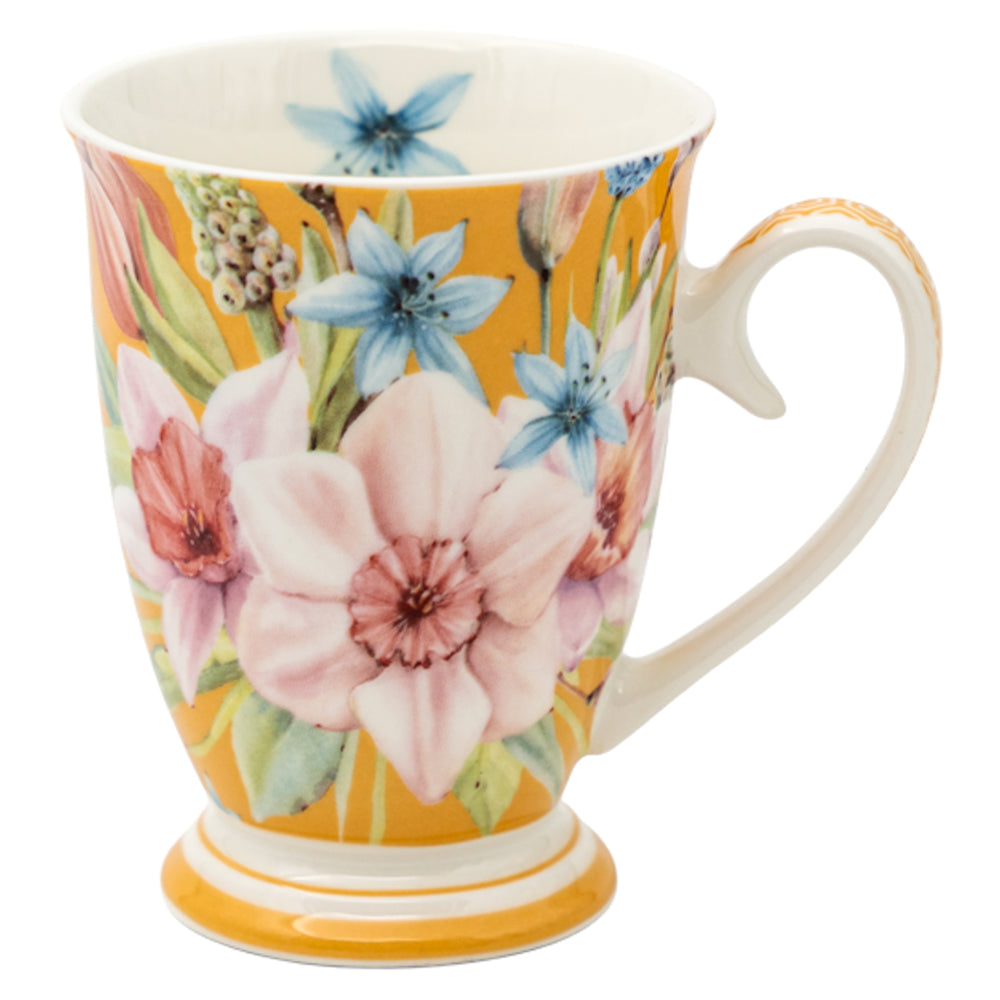 Jenna Clifford Jenna's Garden Footed Mug