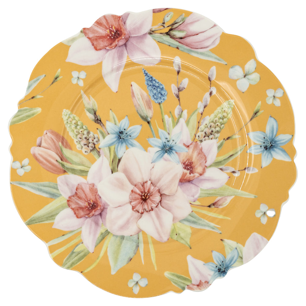 Jenna Clifford Jenna's Garden Charger Plate