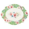 Jenna Clifford Jenna's Garden Oval Platter, 37cm