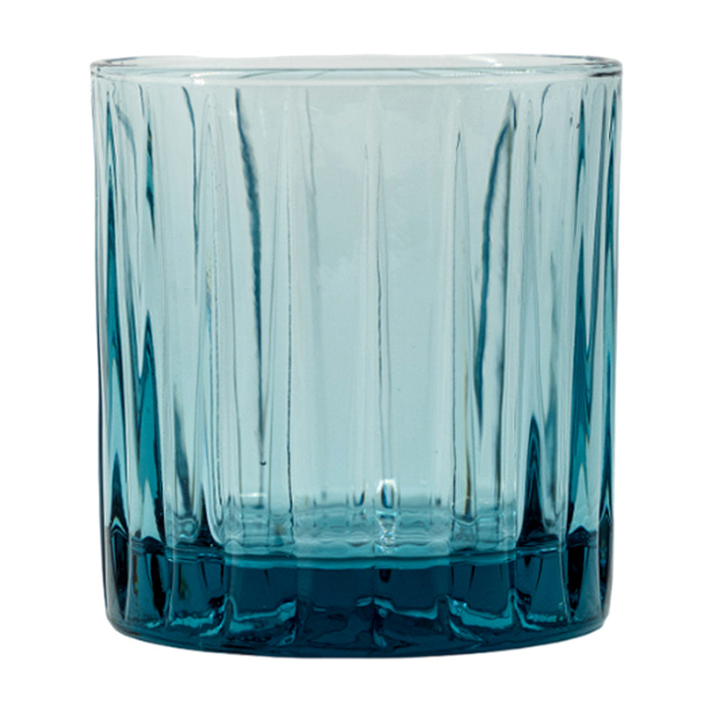Jenna Clifford Hand-Pressed Coloured Tumblers, Set Of 4