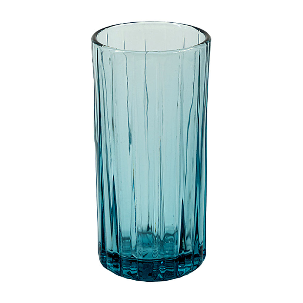 Jenna Clifford Hand-Pressed Coloured Hiball Glasses, Set Of 4