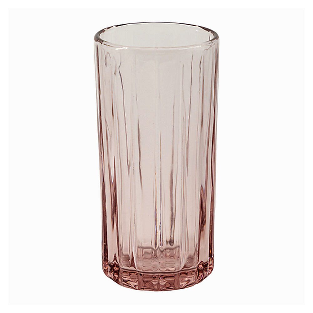 Jenna Clifford Hand-Pressed Coloured Hiball Glasses, Set Of 4