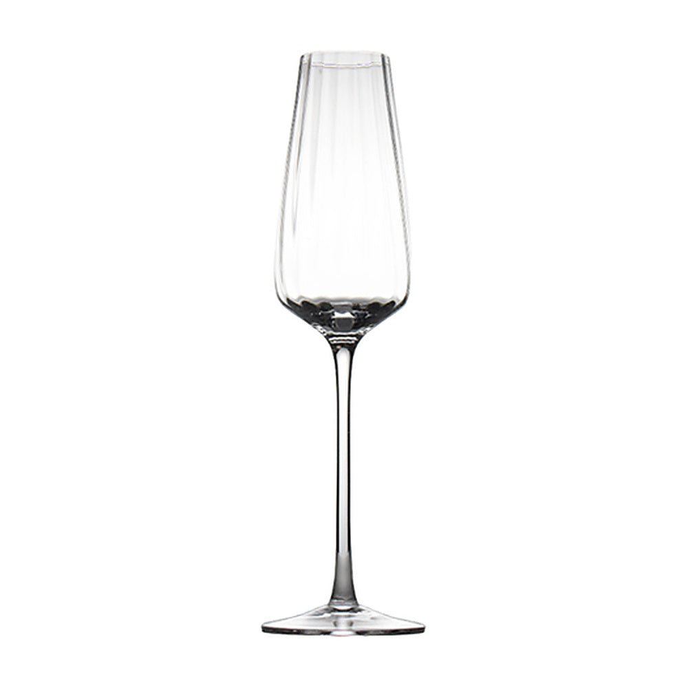 Jenna Clifford Optic Champagne Flutes, Set of 2