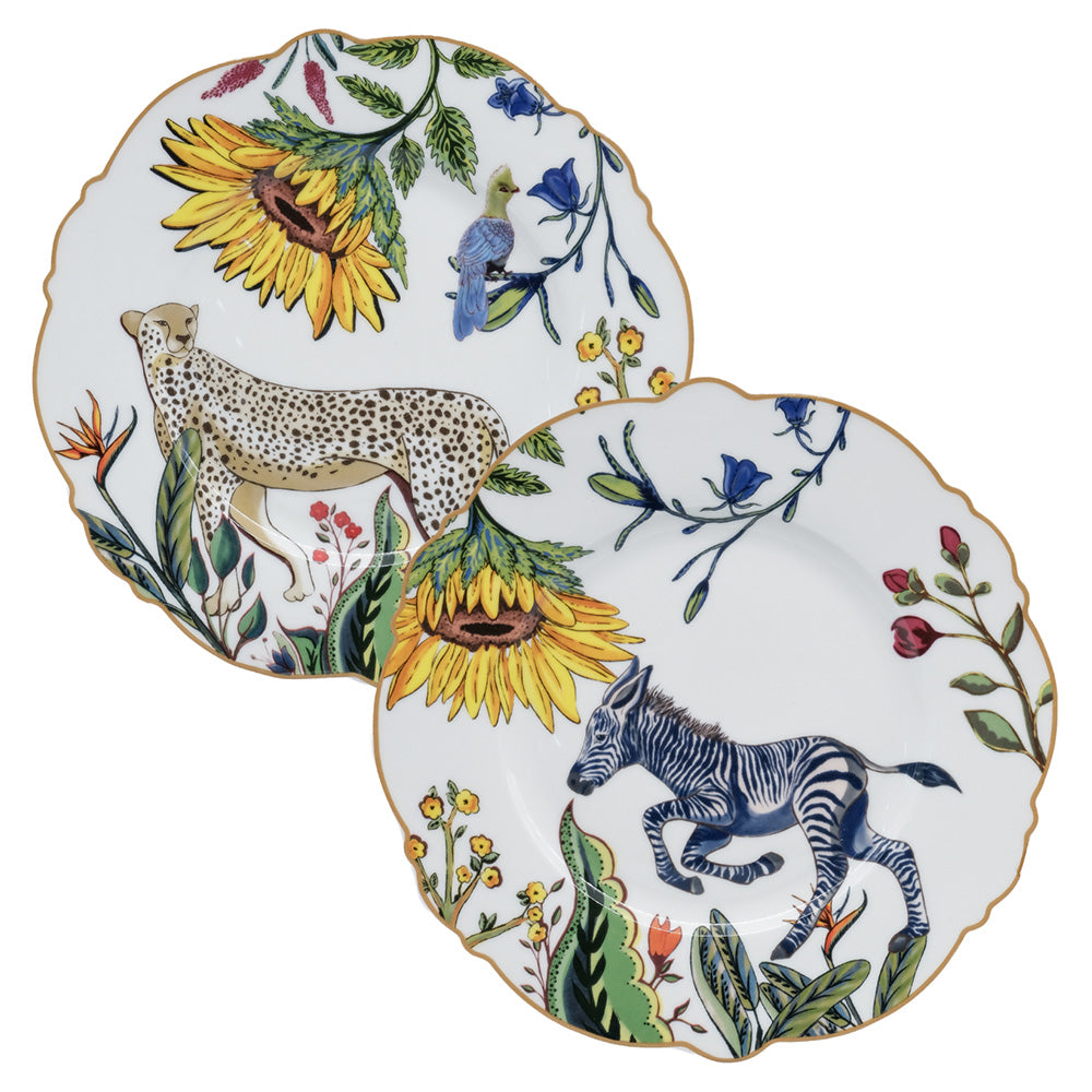Jenna Clifford Wild Bloom Side Plates, Set of 4
