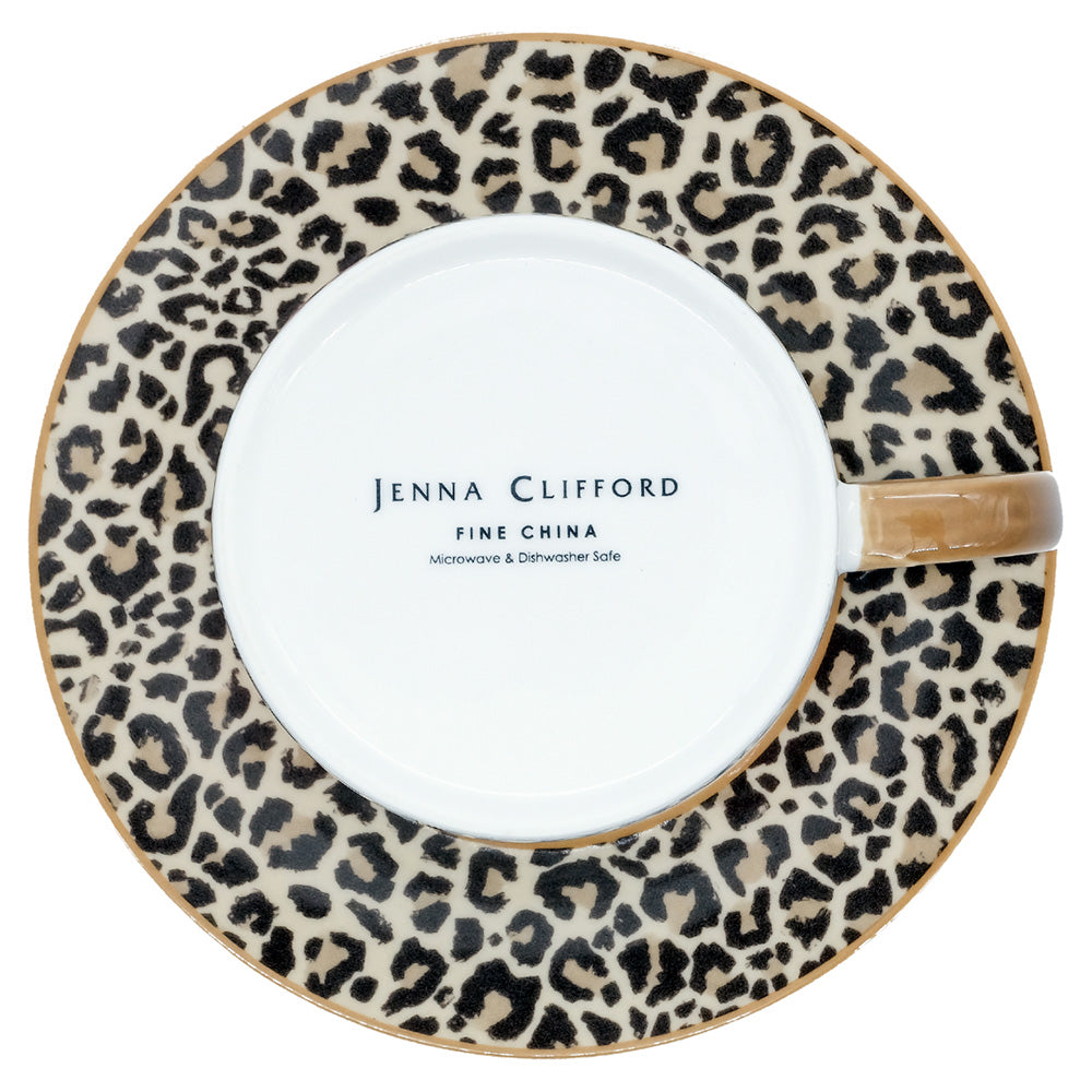 Jenna Clifford Wild Bloom Cups & Saucers, Set of 2
