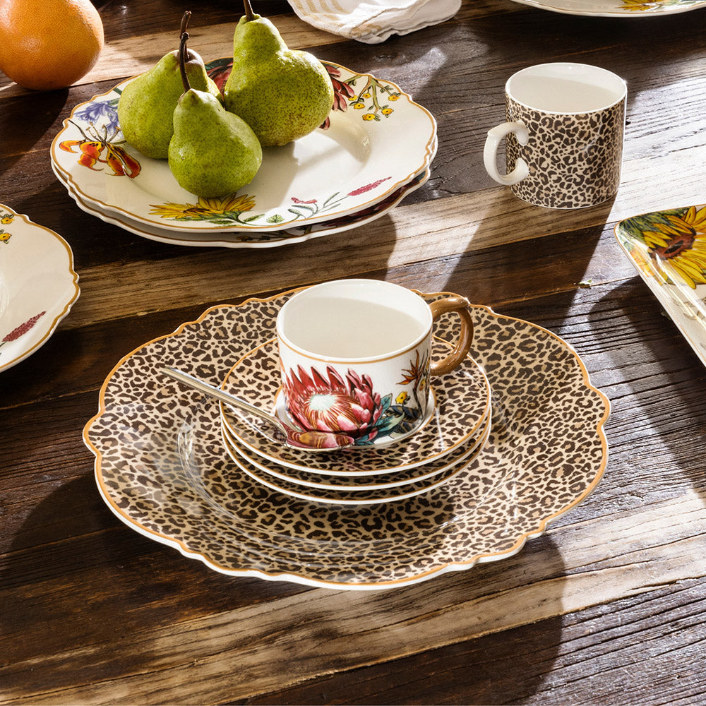 Jenna Clifford Wild Bloom Cups & Saucers, Set of 2