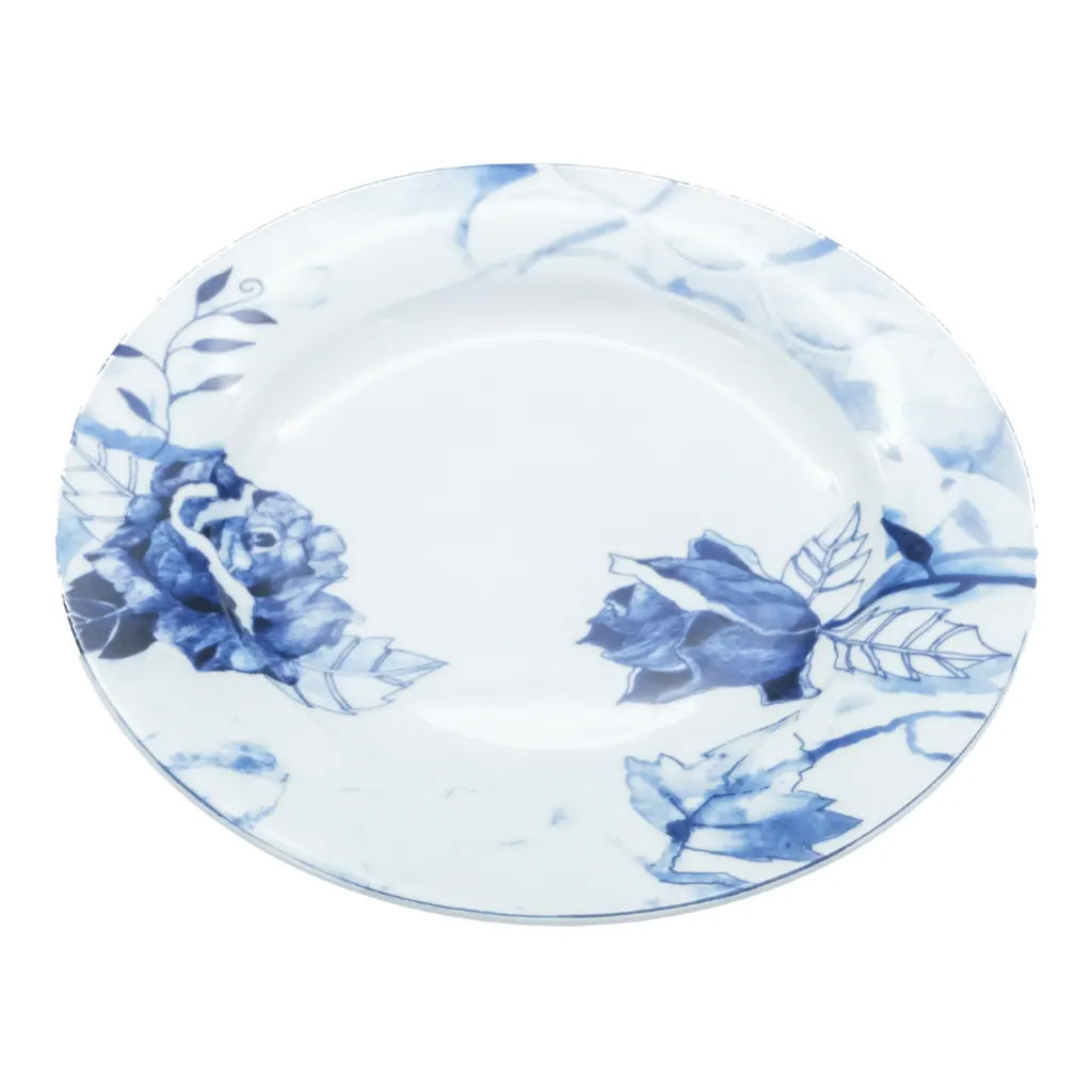 Jenna Clifford Peacock Sapphire Garden Side Plates, Set of 4