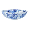 Jenna Clifford Peacock Sapphire Garden Cereal Bowls, Set of 4