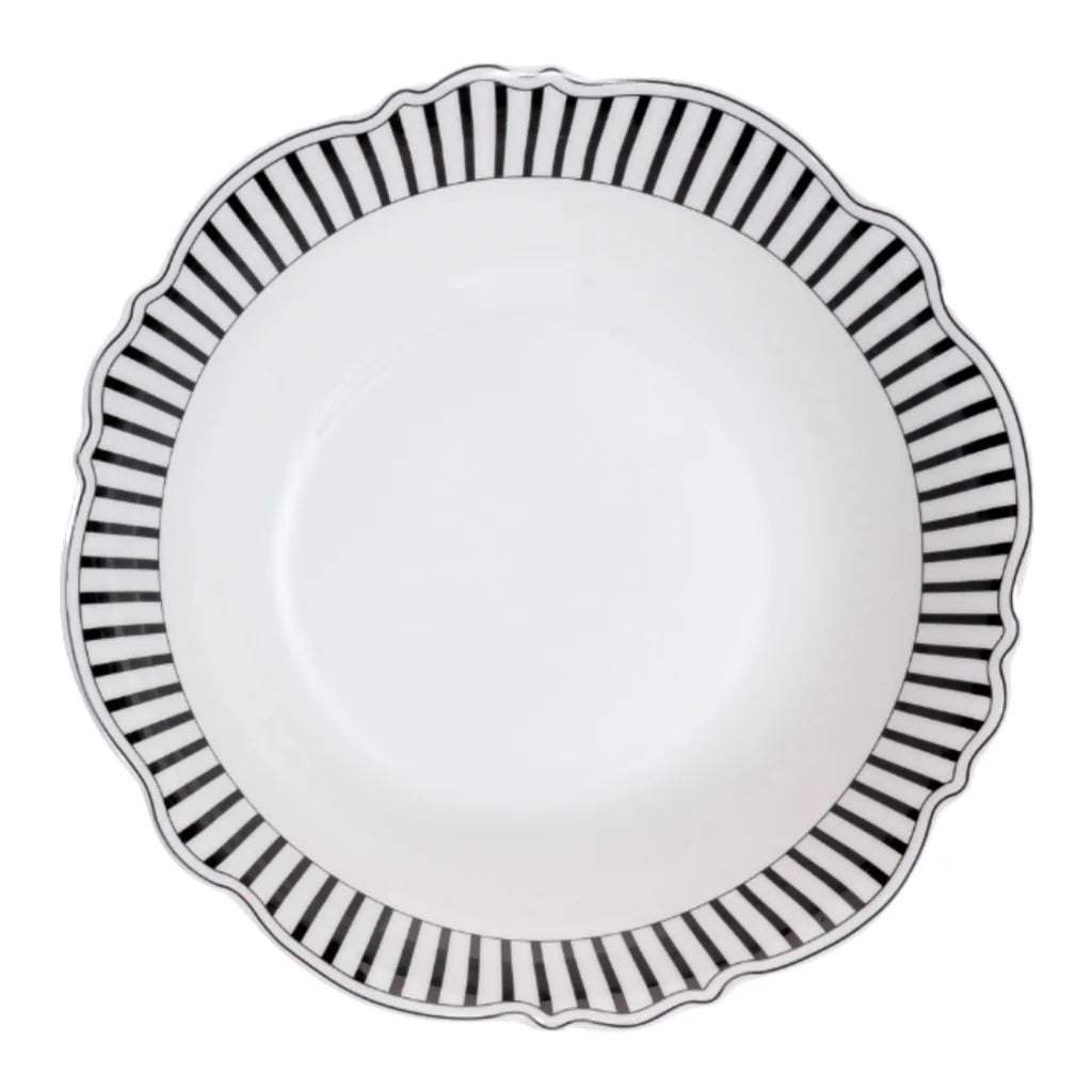 Jenna Clifford Ivory Noir Cereal Bowls, Set of 4