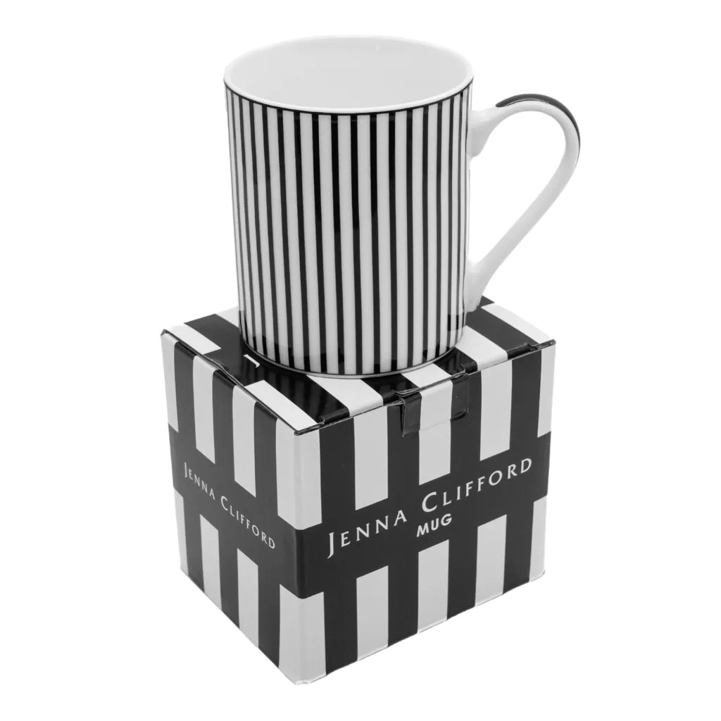 Jenna Clifford Ivory Noir Mug, 400ml