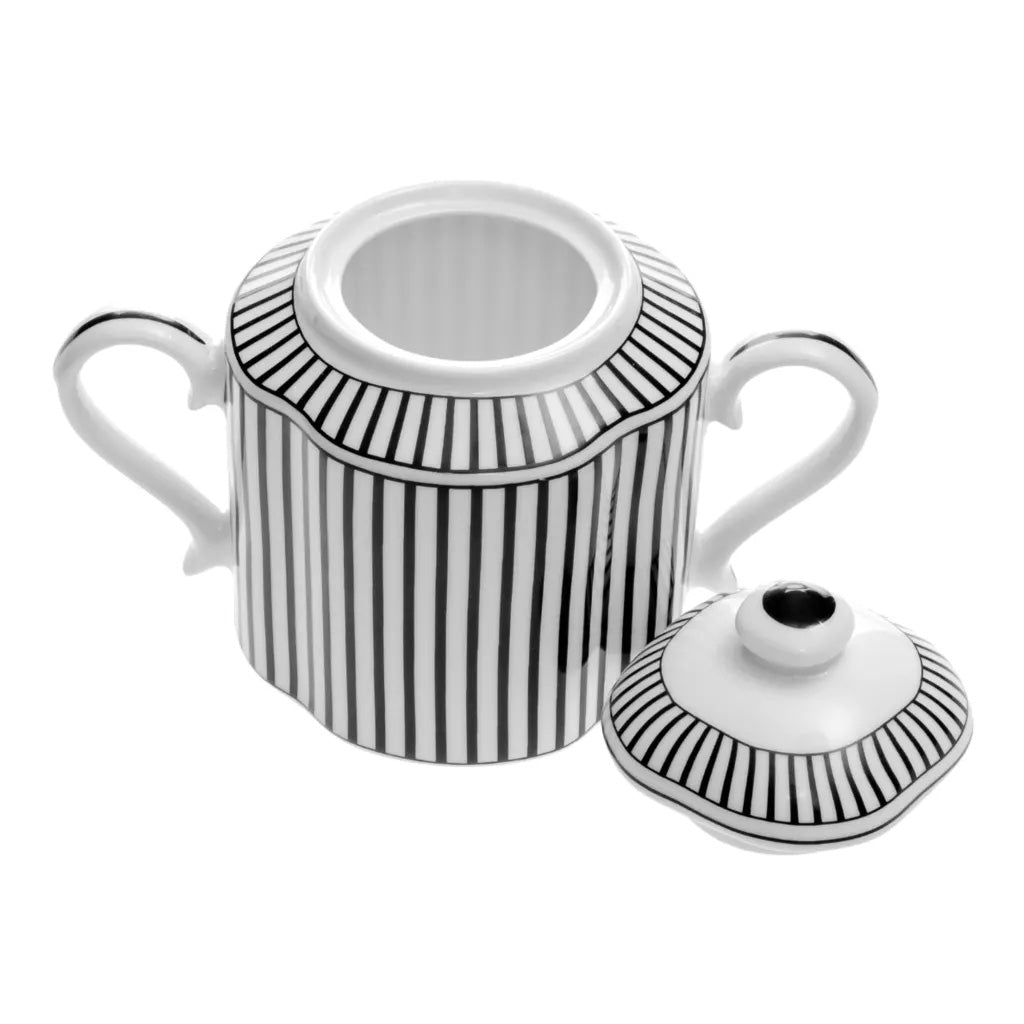 Jenna Clifford Ivory Noir Sugar Pot, 350ml
