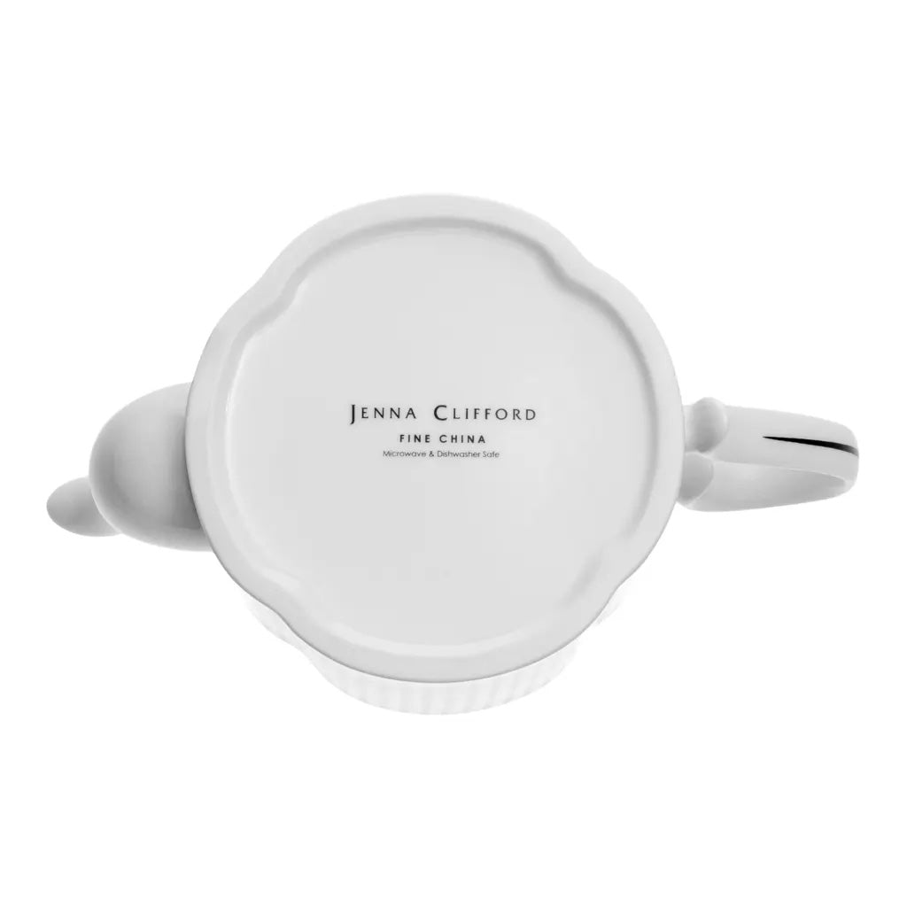 Jenna Clifford Ivory Noir Teapot, 1.2L