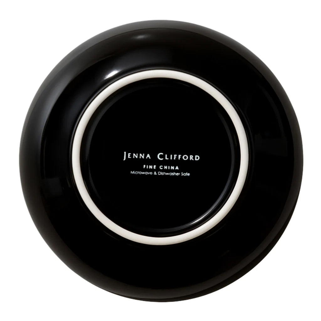 Jenna Clifford Ivory Noir Nibble Bowls, Set of 2