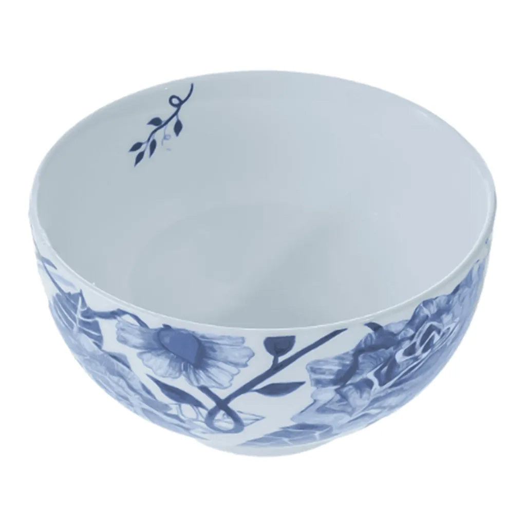 Jenna Clifford Peacock Sapphire Garden Nibble Bowls, Set of 2