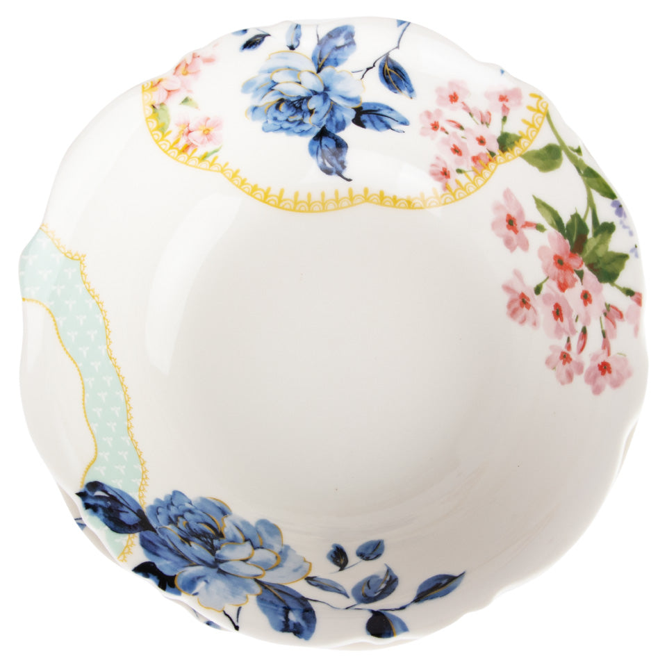 Jenna Clifford Belle Fleur Cereal Bowls, Set of 4