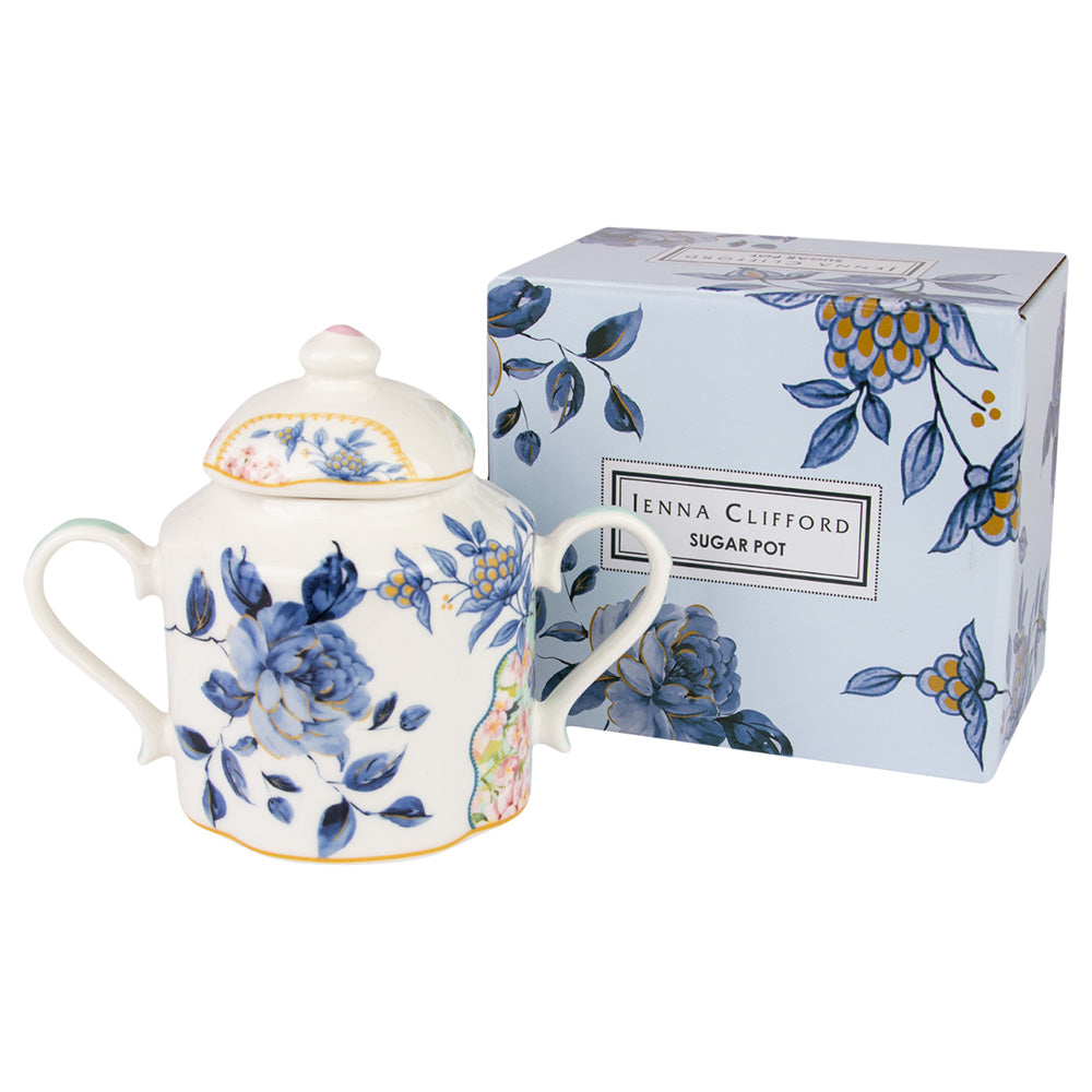 Jenna Clifford Belle Fleur Sugar Pot, 250ml