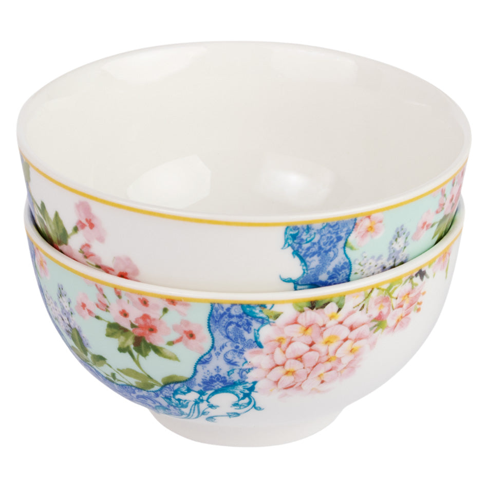 Jenna Clifford Belle Fleur Nibble Bowls, Set of 2