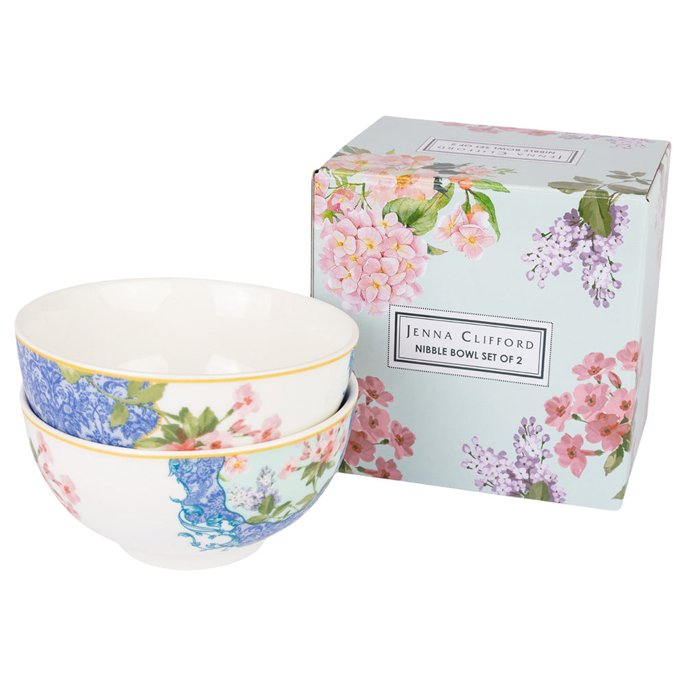 Jenna Clifford Belle Fleur Nibble Bowls, Set of 2