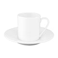JAN Pure White Espresso Cup & Saucer