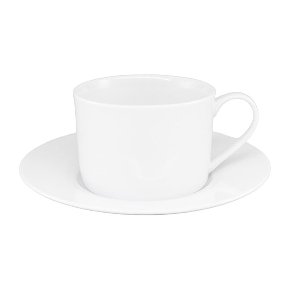 JAN Pure White Cup & Saucer