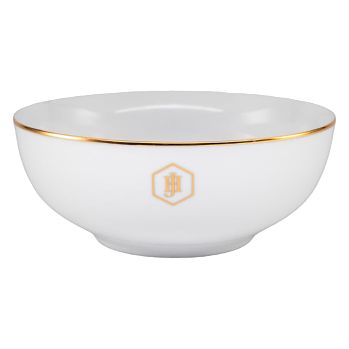 JAN Gold Rimmed Cereal Bowl, 16cm