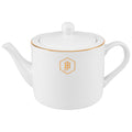 JAN Gold Rimmed Teapot, 1.2L