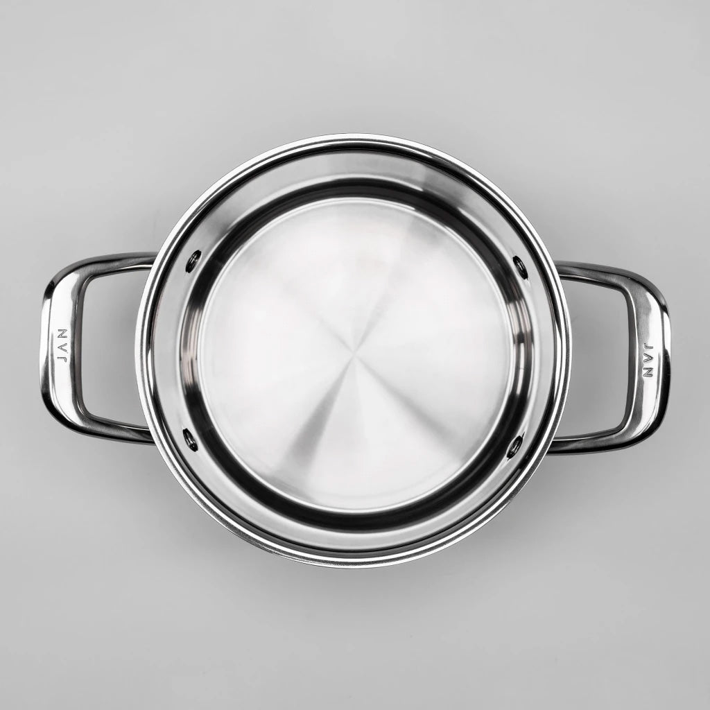 JAN Stainless Steel Cookware Set, 3pc