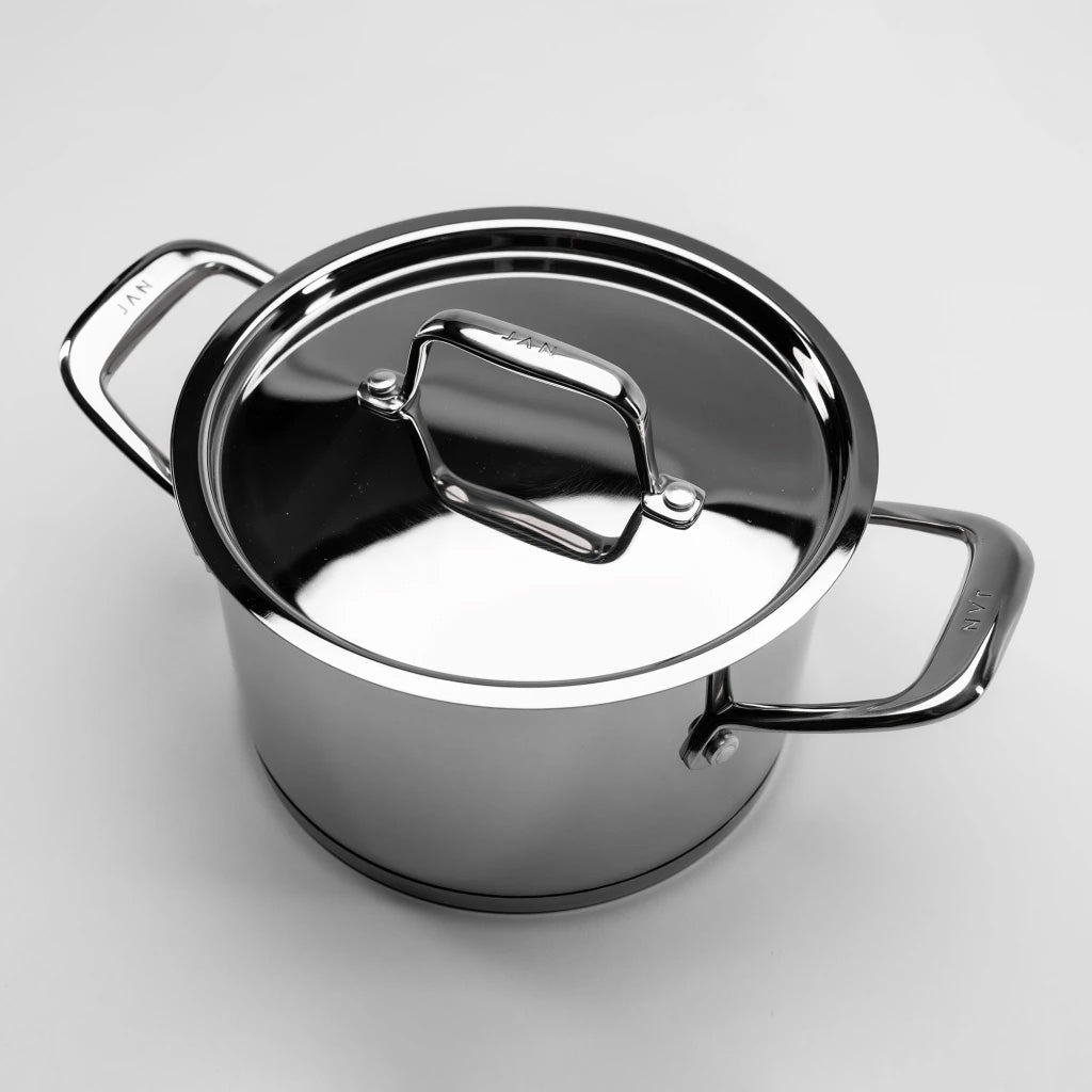 JAN Stainless Steel Cookware Set, 3pc