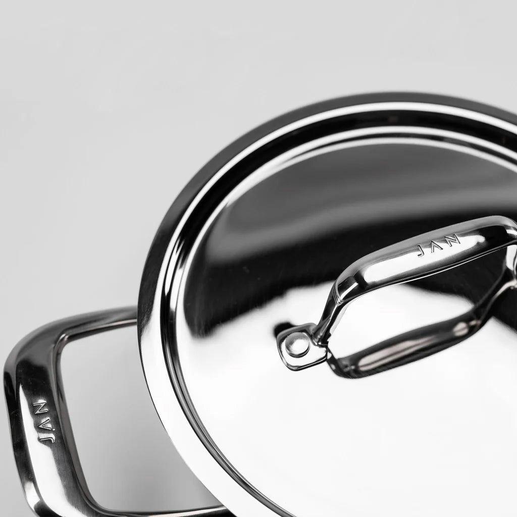 JAN Stainless Steel Cookware Set, 3pc
