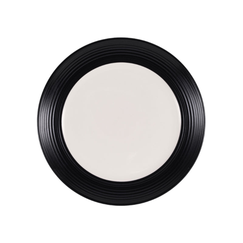 JAN BlancNoir Side Plate, 22cm