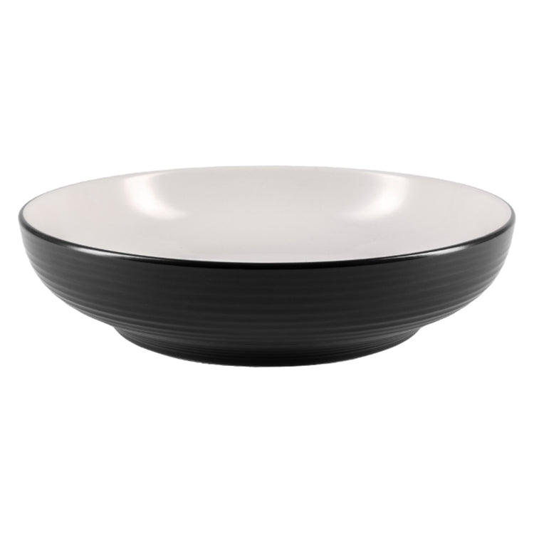 JAN BlancNoir Pasta Bowl, 23cm