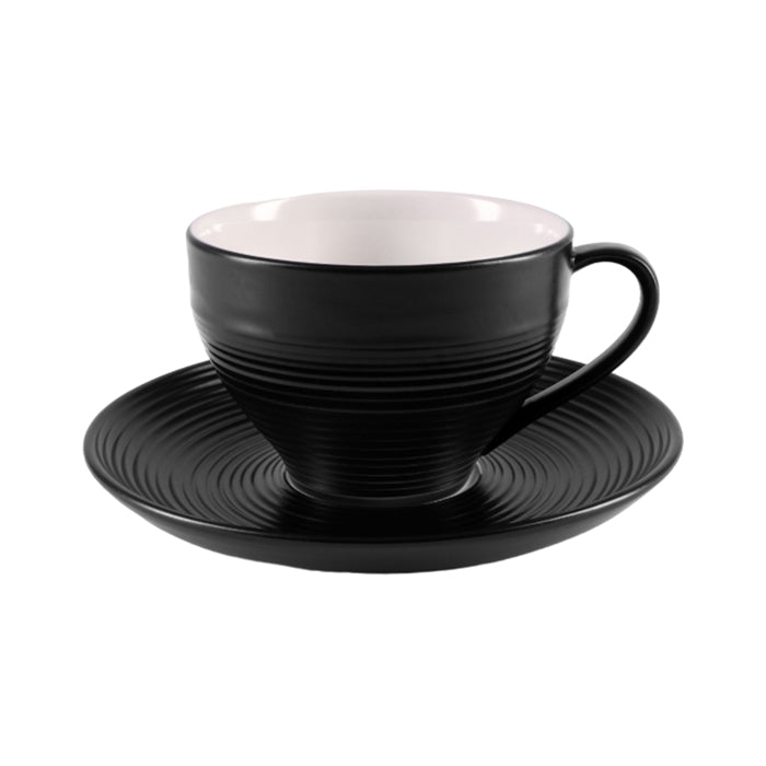 JAN BlancNoir Cup and Saucer
