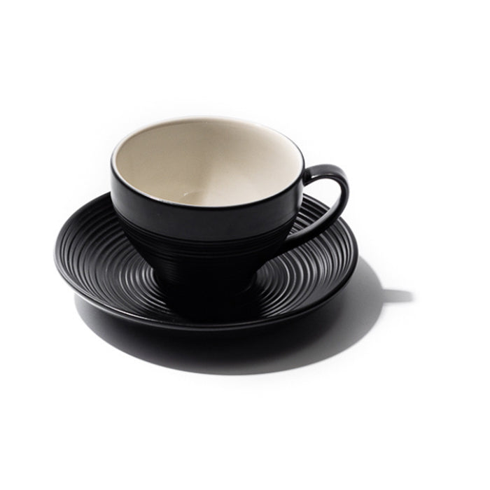 JAN BlancNoir Cup and Saucer