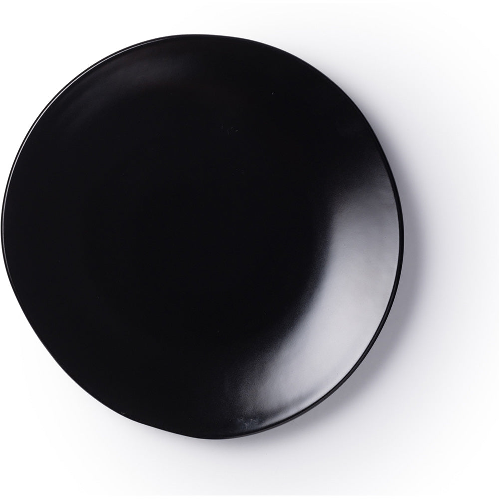 JAN Noir et Noir Dinner Plate